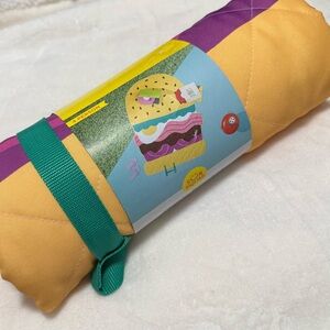 Sun Squad Burger Picnic Blanket